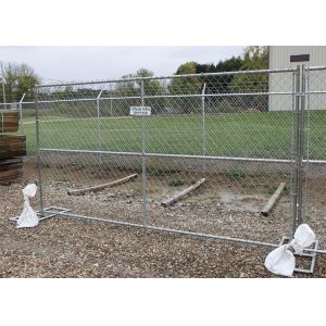 ''Genius Youth" 6ft x 12ft temporary chain link fence 1 5/8" tube thick 16ga