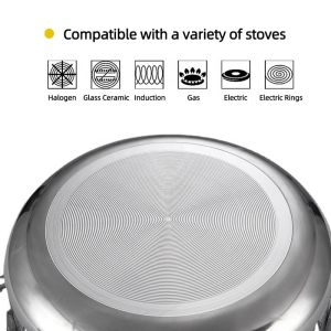 Multifunction Aluminum Cooking Cookware Pot Kitchen Ware Cookware Set Induction