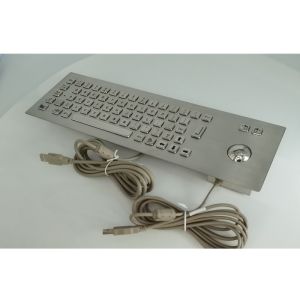 Waterproof Keyboard Stainless Steel 304 For Industrial Environments