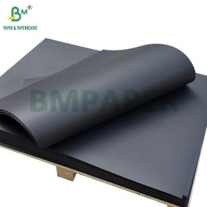 150gsm 180gsm Black Card Paper For Shopping Bags Folding Resistant 70 x 100cm