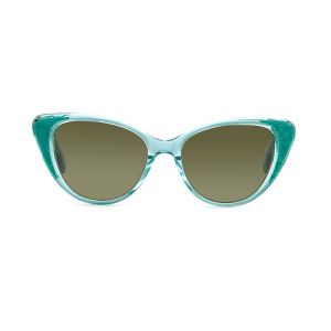 Woman Cat Eye Acetate Sunglasses Polarised Sun Lenses Spring Hinges