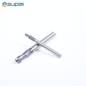 CNC Carbide Ball Nose End Mill HRC50 For Spheroidal Graphite