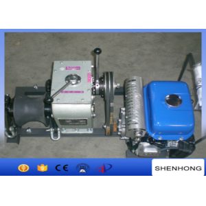 Portable Gas Powered Winch JJM3Q Flexible Belt Driven Steel With YAMAHA Engine