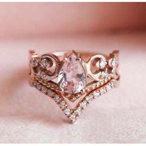 China Vintage Grateful S925 Rose Gold Antique Cz Engagement Rings Promise Anniversary Gift on sale