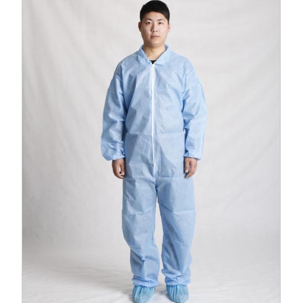 Waterproof breathabe disposable protective hooded nonwoven Coveralls