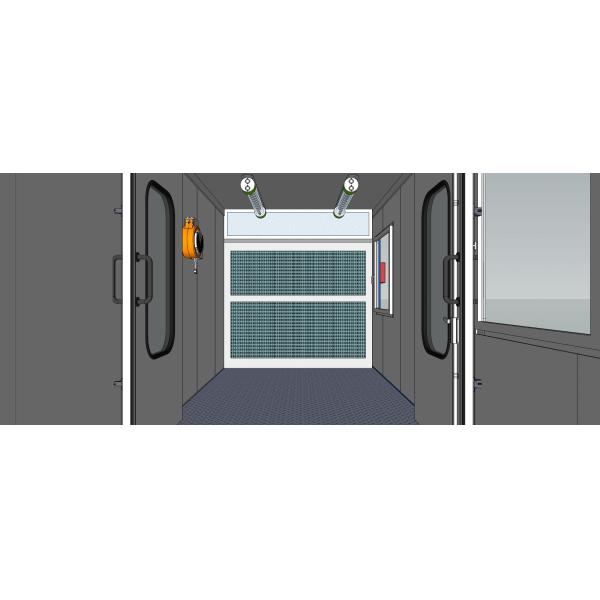 Customizable Mobile Container Spray Booth for Flexible Maintenance