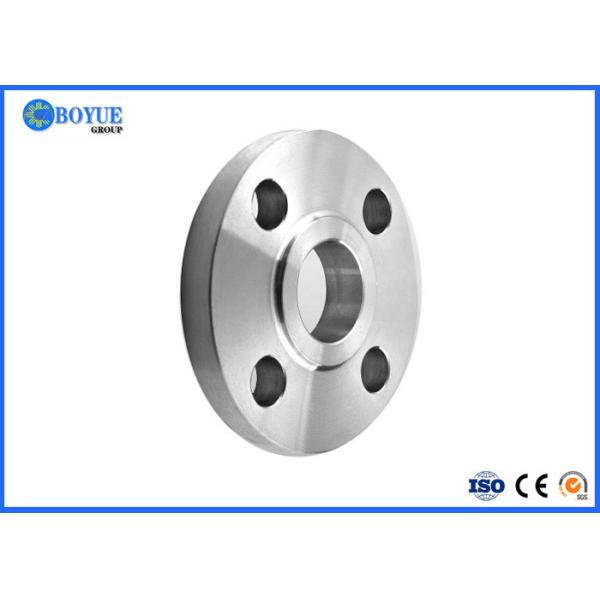 Nickel Alloy Stainless Steel Slip On Flange Size 1/2"-24" For Lower Pressure