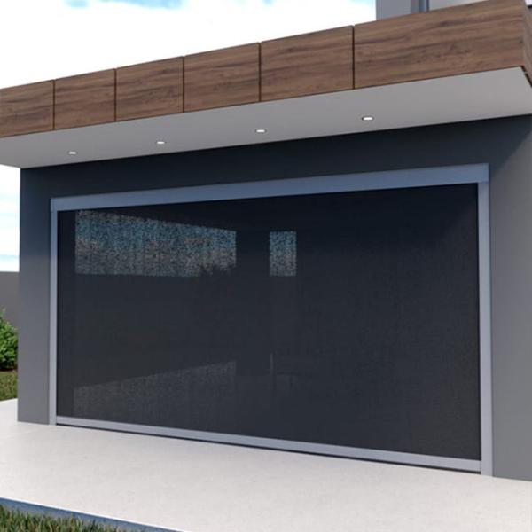 Buy Facade Sunshade Polyester UV Coating Zip Track Blinds Wind Resistance at wholesale prices