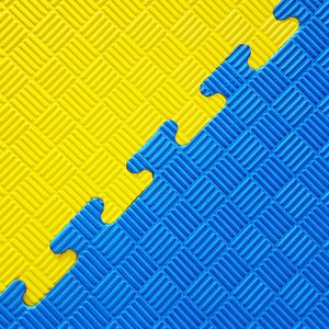 Eva Foam Interlocking Jigsaw Mats 100x100CM For Martial Arts BJJ Jiu Jitsu