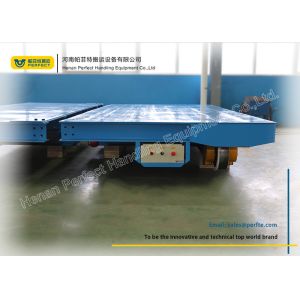 Automated Battery Rail Transfer Trolley Carriage Large Load Capacity High