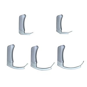 ICU 5 Reusable Blades Pediatric Video Assisted Laryngoscope 3000 LUX