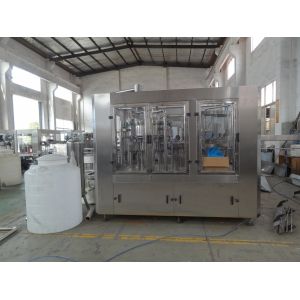 Gas Water Bottling Machine , Carbonated Drink Filling Machine / Soft Drink