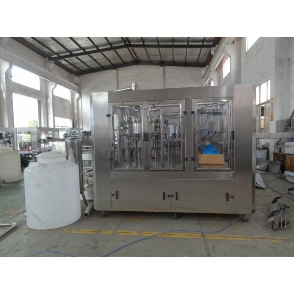 Gas Water Bottling Machine , Carbonated Drink Filling Machine / Soft Drink