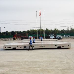 Quality Motorised 15T Heavy Duty Material Handling Carts Omnidirectional Movement for sale