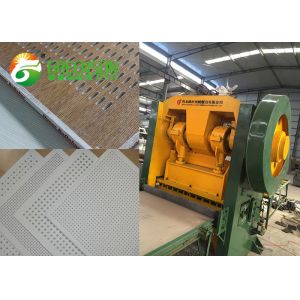 Gypsum Board Perforated Sheet Making Machine For Ceiling And Wall Decoration