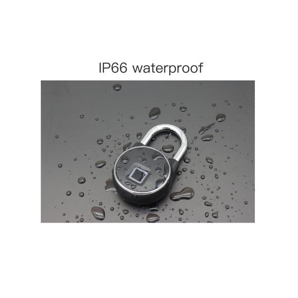 P22 Fingerprint Cabinet Locks No Cylinder Small Round Padlock