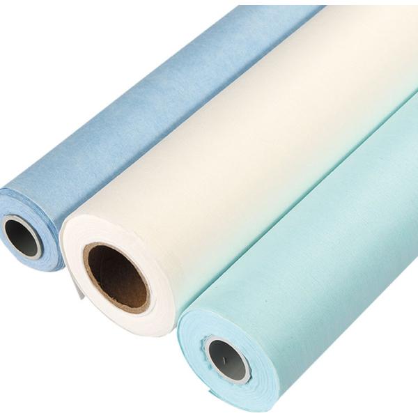 Buy 65gsm Pet Wood Pulp Spunlace Nonwoven Fabric For Printing Machine Cleaning at wholesale prices