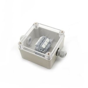 Plastic Junction Box 125*125*75mm Electric Distribution Enclosure Waterproof