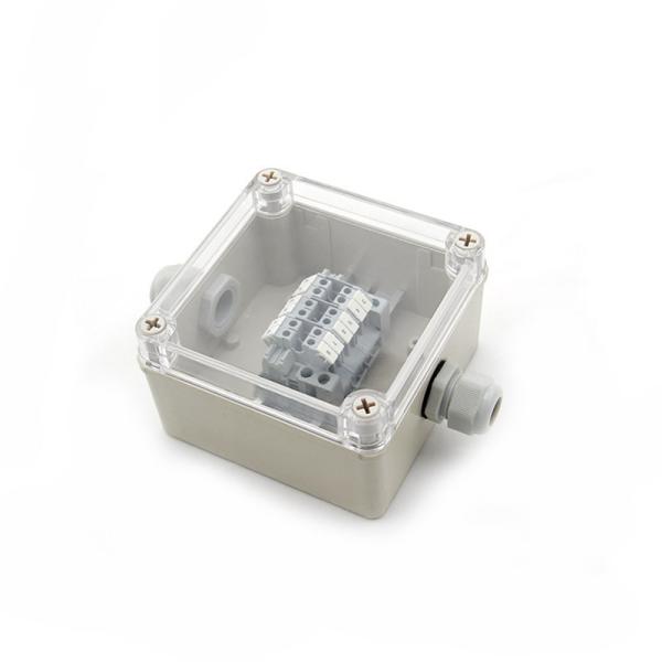 Plastic Junction Box 125*125*75mm Electric Distribution Enclosure Waterproof
