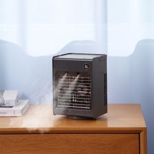 Home Office Table Personal Air Conditioner 4000mAh Rechargeable Rotating Air