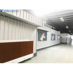 Customized Automatic Steel Structure Poultry Farming House for Broilers