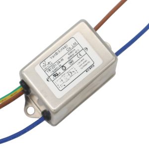 Metal 120V 250V Single Phase RFI Filter Two Stage EMI EMC Filter