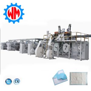 China Lower Energy Intelligent Under pad Making Equipment with Packaging System on sale