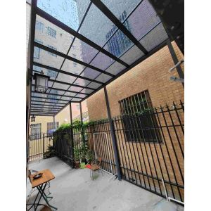 Polycarbonate Custom Waterproof Garden Canopy Easy Assembly Rust Resistant