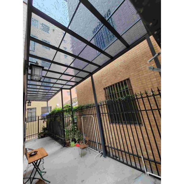 Buy Polycarbonate Custom Waterproof Garden Canopy Easy Assembly Rust Resistant at wholesale prices
