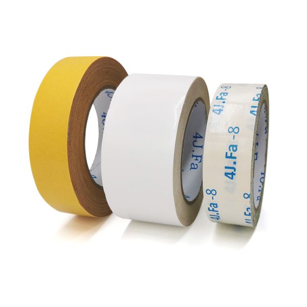 Customized White Indoor Carpet Edge Binding Tape Double Sided Rubber Hot Melt Adhesive for Rugs Sealing