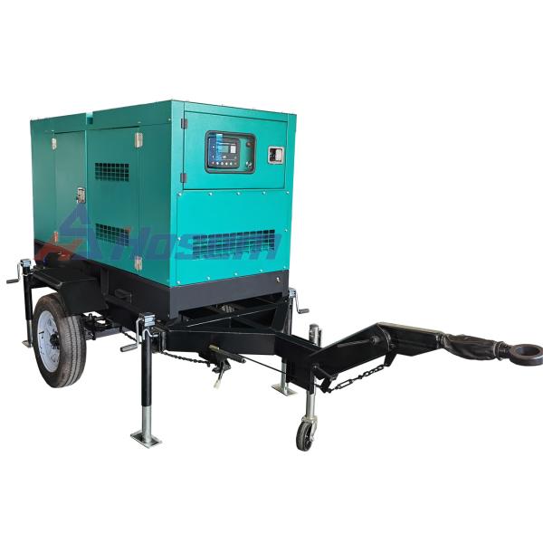 Buy Camping Equipment Trailer Mobile Diesel Genset With Perkins Engine at wholesale prices