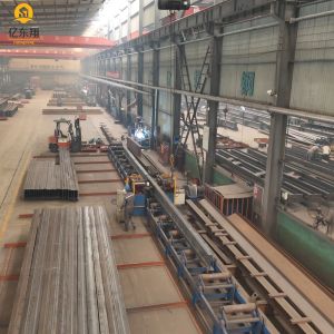 Customizable Steel Structure Factory with PVC Rain Spout