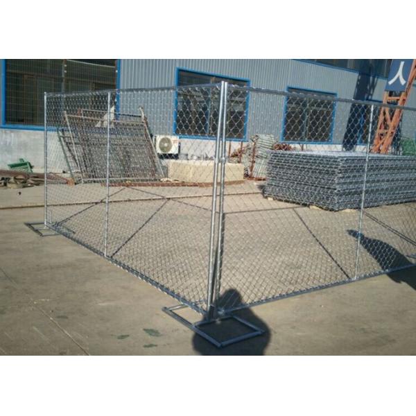 6'X12' Galvanized Chain Link Fence Panels For Commercial Construction