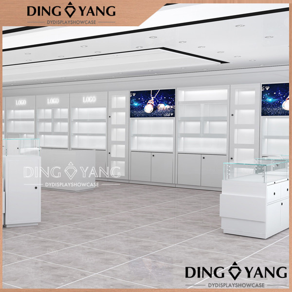 OEM 1200X400X2400MM Jewelry Store Display Cases