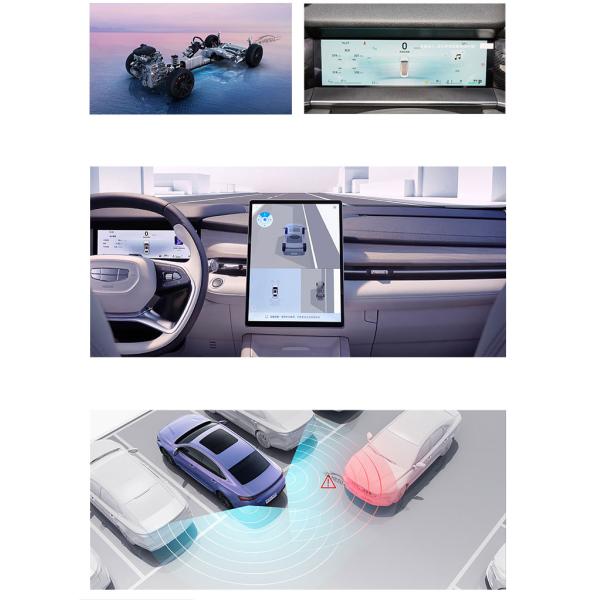 2024 Geely Xingrui L Energy Car 5-Seater Sedan 1.5TD Petrol Gasoline SUV Red/Blue