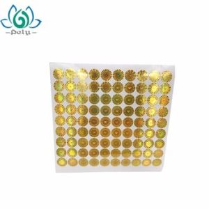 Anti Counterfeiting 2D Tamper Evident Security Labels , Tamper Proof Hologram
