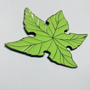 Green OEM / ODM Fabric Buttons For Clothing Weighing 7.1 Grams