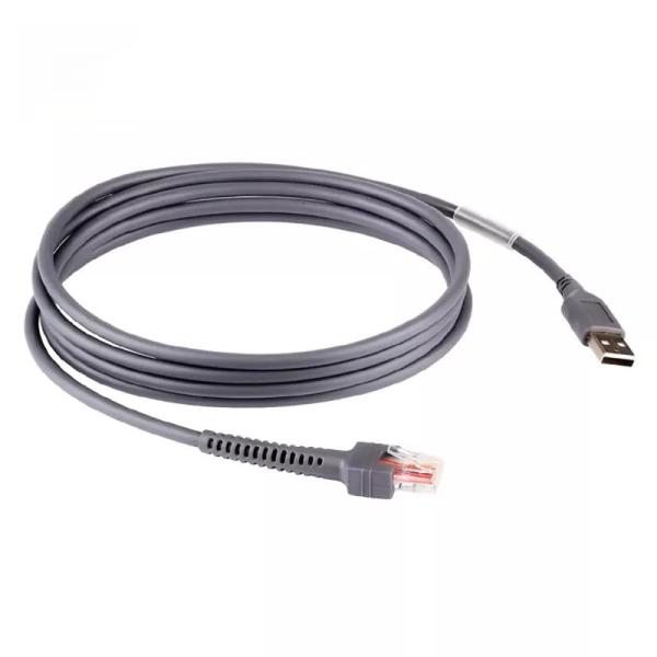 Buy Barcode USB Scanner Cable , RJ50 Extension Cable 3m 5m Length at wholesale prices
