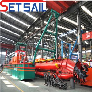 Hydrocyclone Diesel Engine Cutter Suction Dredger with 2350mm Cutter Head
