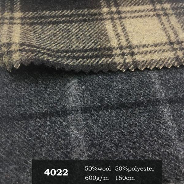 58 inch Red Plaid Tweed Fabric / 800gsm Wool Tweed Upholstery Fabric