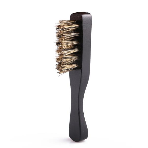 Facoty Directly Custom Dust Brush Wild Boar Hair Bristle Hair Brush for Men by