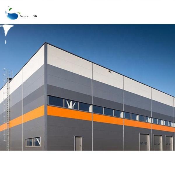 Customized Economical Large Space Metal Frame Warehouse Industrial Prefab Steel