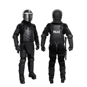Neck Protection Anti Riot Suit With Transportation Bag , Full Body Armor Suit