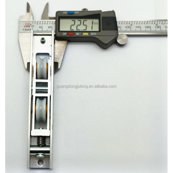 Aluminum Sliding Door Roller Set 256pcs Carton Low Noise 2-Year Warranty