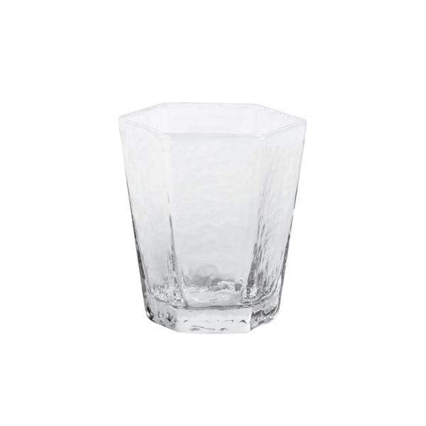 Buy Cadmium Free 250ml Clear Crystal Hexagon Glass Cups at wholesale prices