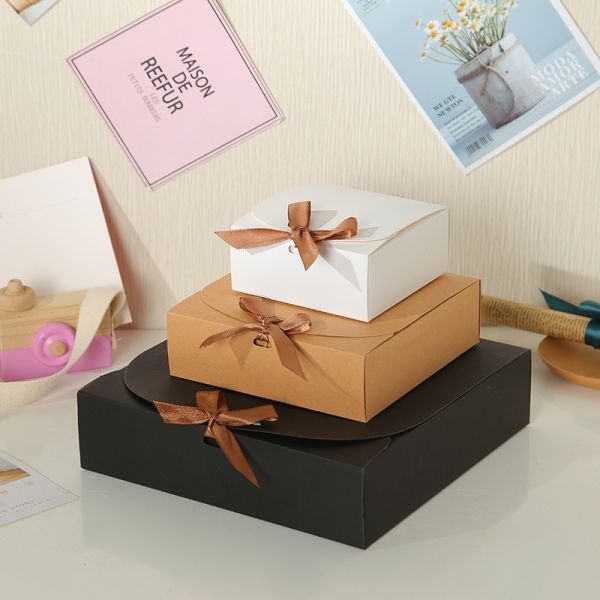 Custom Paper Box Kraft Paper Boxes: Minimalist High End Thickened Packaging For