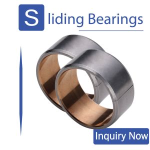 JF800 JF720 Grooves Split Type Bimetal Bearing Bushes Maintenance - Free