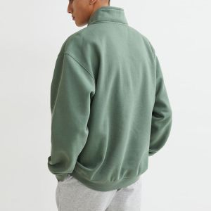 Personalized Embroidered Blank Oversized Sweatshirts Crocheted Weaving Method