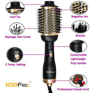 Ultralight ROHS Multifunctional Hair Dryer Brush Antistatic One Step