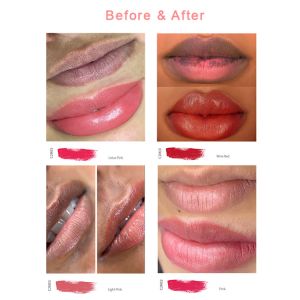 Lip Permanent Makeup Pigments For Machine Water Base Liquid